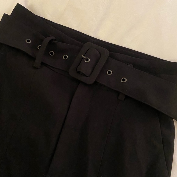 🖤BELTED TROUSERS nwot COMFY & TRENDY - Picture 4 of 5